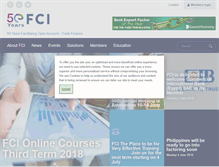 Tablet Screenshot of fci.nl